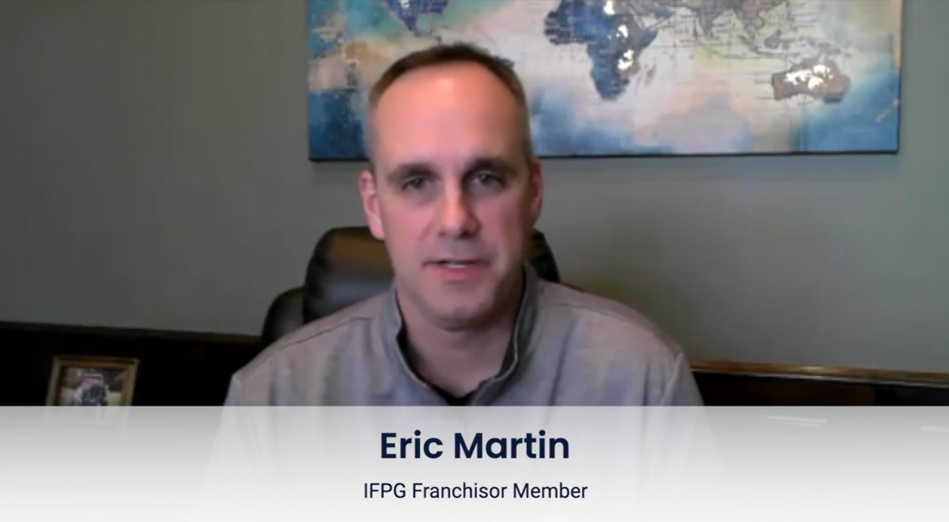 Eric Martin IFPG Franchisor Member