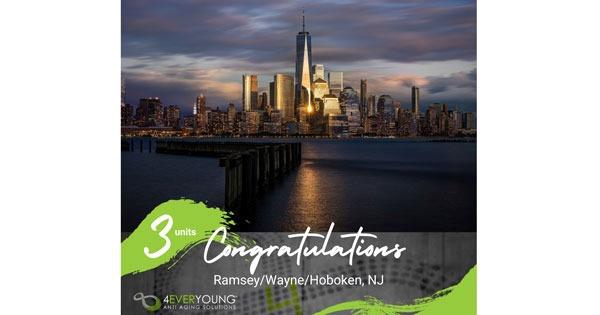 4Ever Young Anti-Aging Opens 3 More Franchises in New Jersey