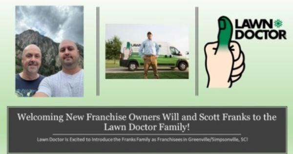 Father-Son Team Joins Lawn Doctor Franchise in Greenville