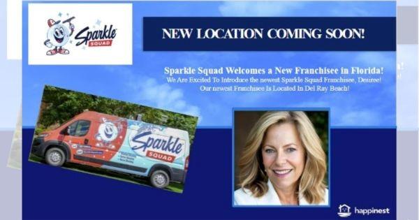 Sparkle Squad Franchise Brings Franchisees to Boca Raton-Delray Beach