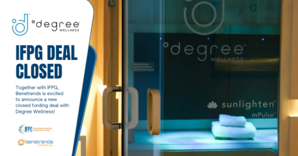 Benetrends Helps Fund A New Degree Wellness Franchise