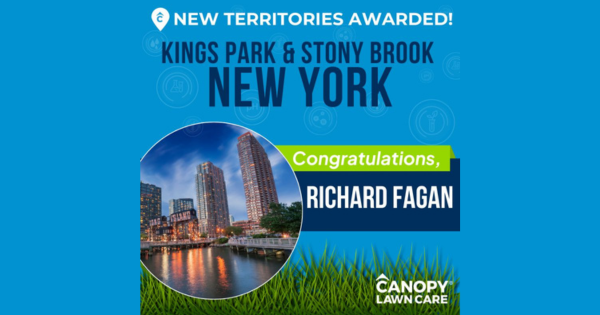 Canopy Lawn Care Franchise Launches in Stony Brook, NY