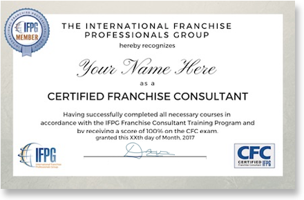franchise consultant certification