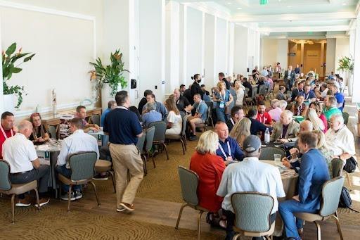 Speed networking at the 2022 IFPG Retreat